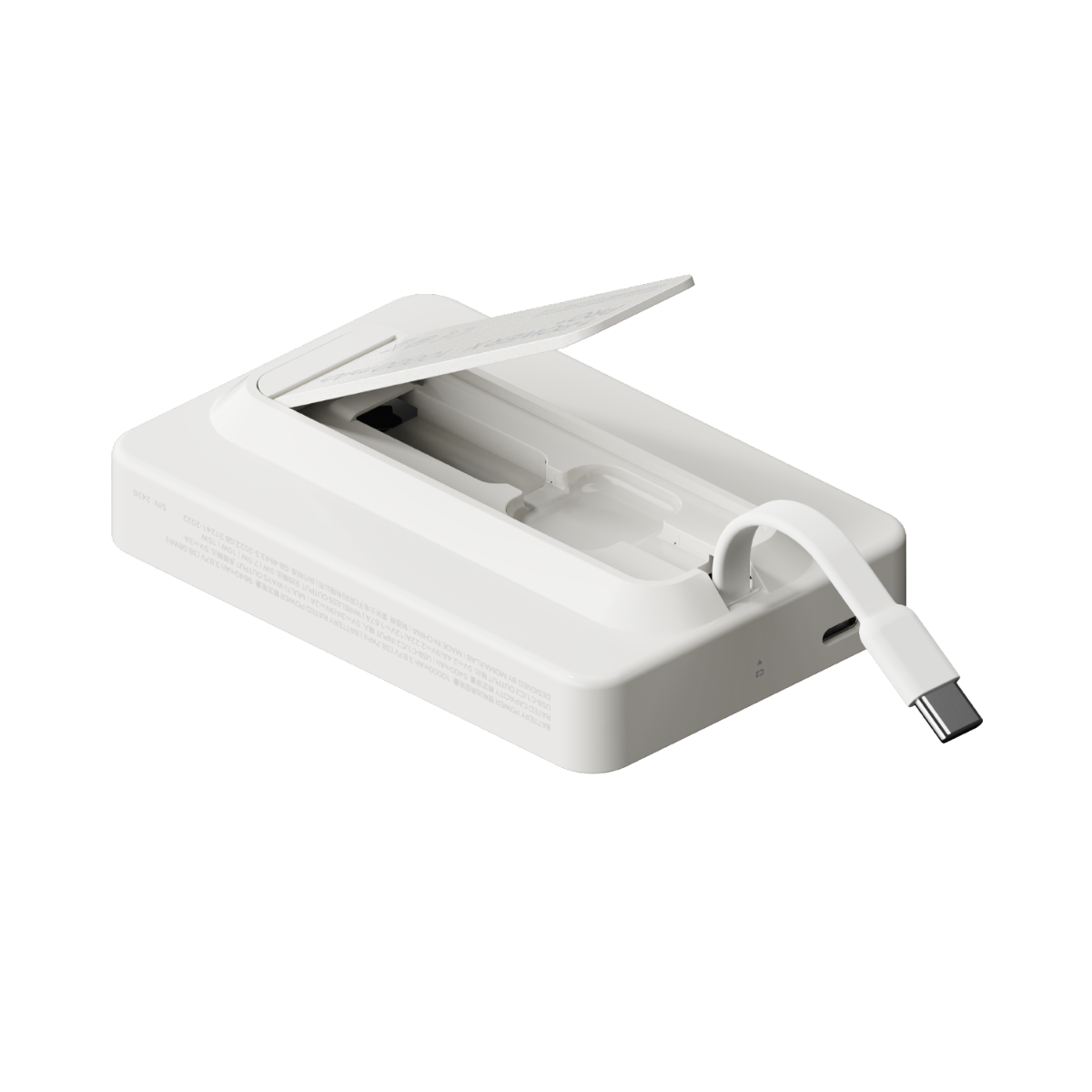 Momax XPro MagSafe Stand 10000mAh Powerbank-Beyaz 4894222078192