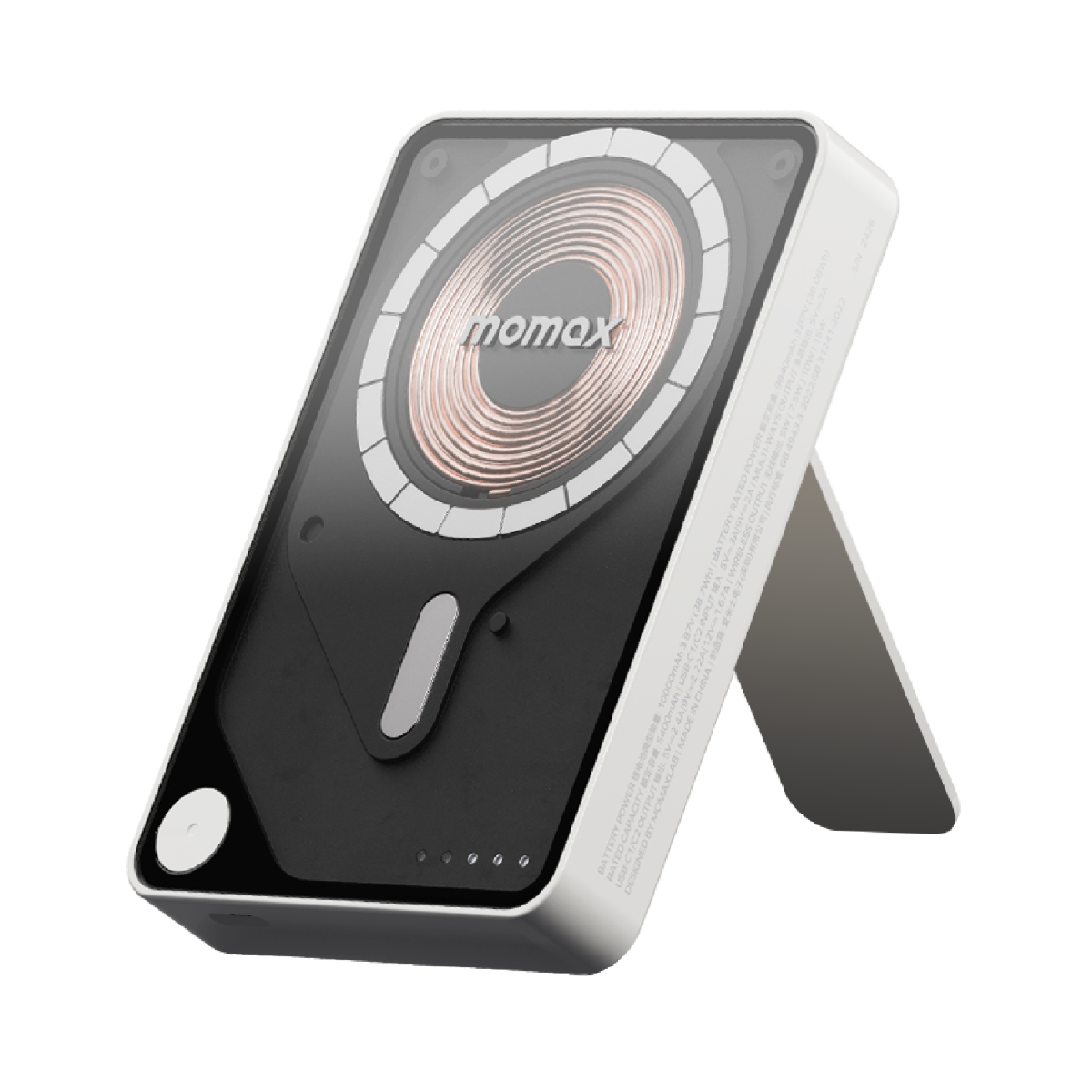 Momax XPro MagSafe Stand 10000mAh Powerbank-Beyaz 4894222078192