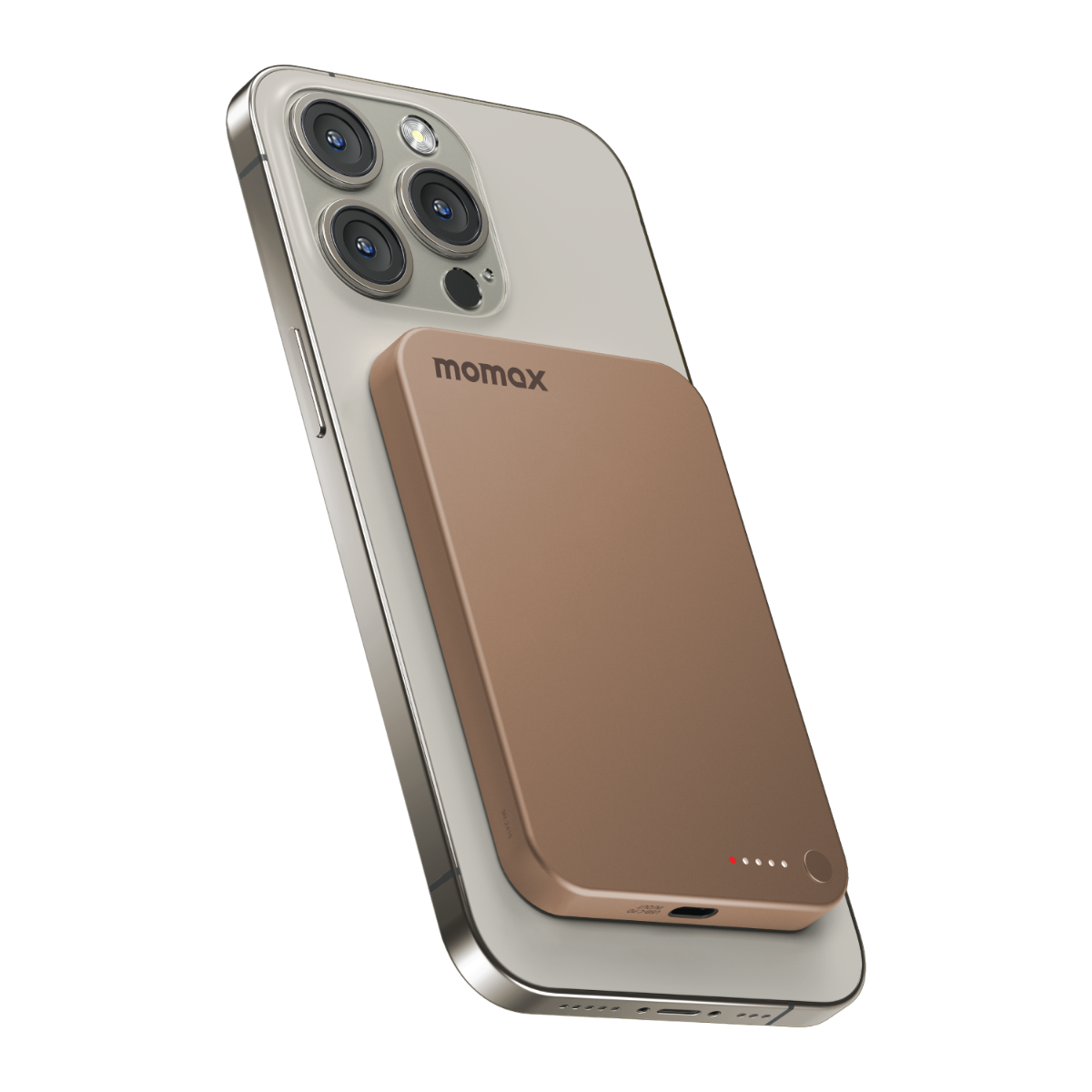 Momax Q.Mag X 5000 mAh MagSafe Powerbank - Çöl 4894222078321