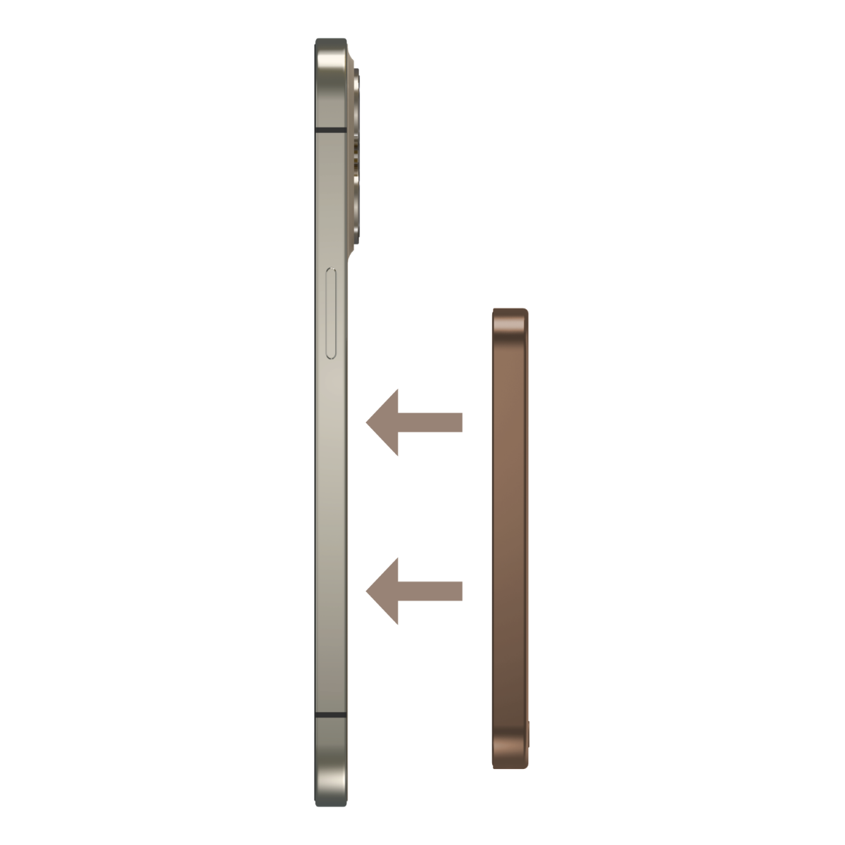 Momax Q.Mag X 5000 mAh MagSafe Powerbank - Çöl 4894222078321