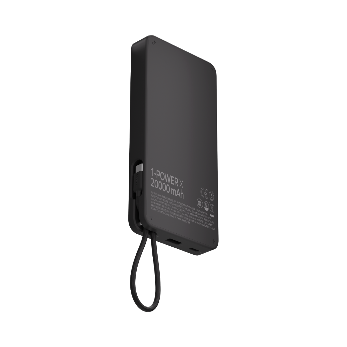 Momax 1-Power X1 20000 mAh Powerbank - Siyah 4894222078468