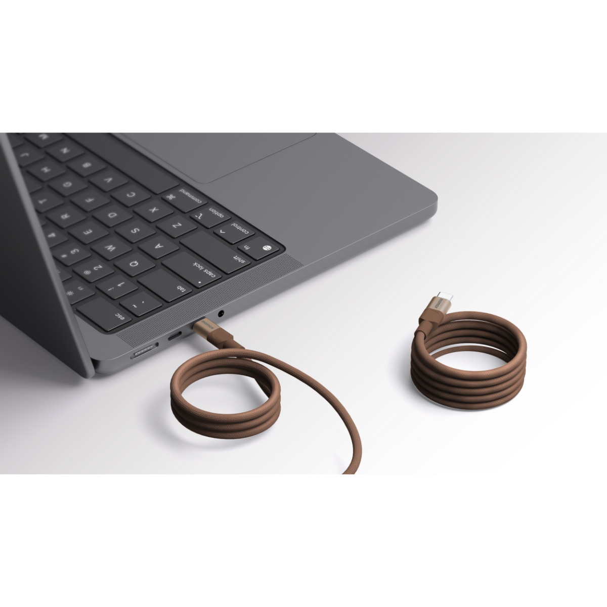 Momax MagLink USB-C to USB-C 60W Kablo 1m - Çöl Titanyum 4894222078642