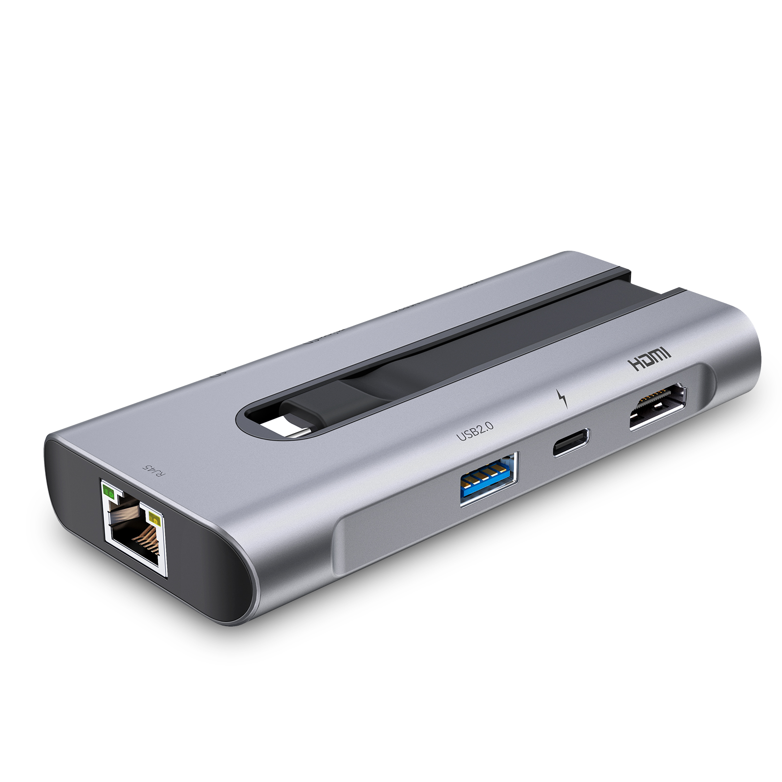 ESR 8 in 1 Type-C Hub - Silver 4894240165096