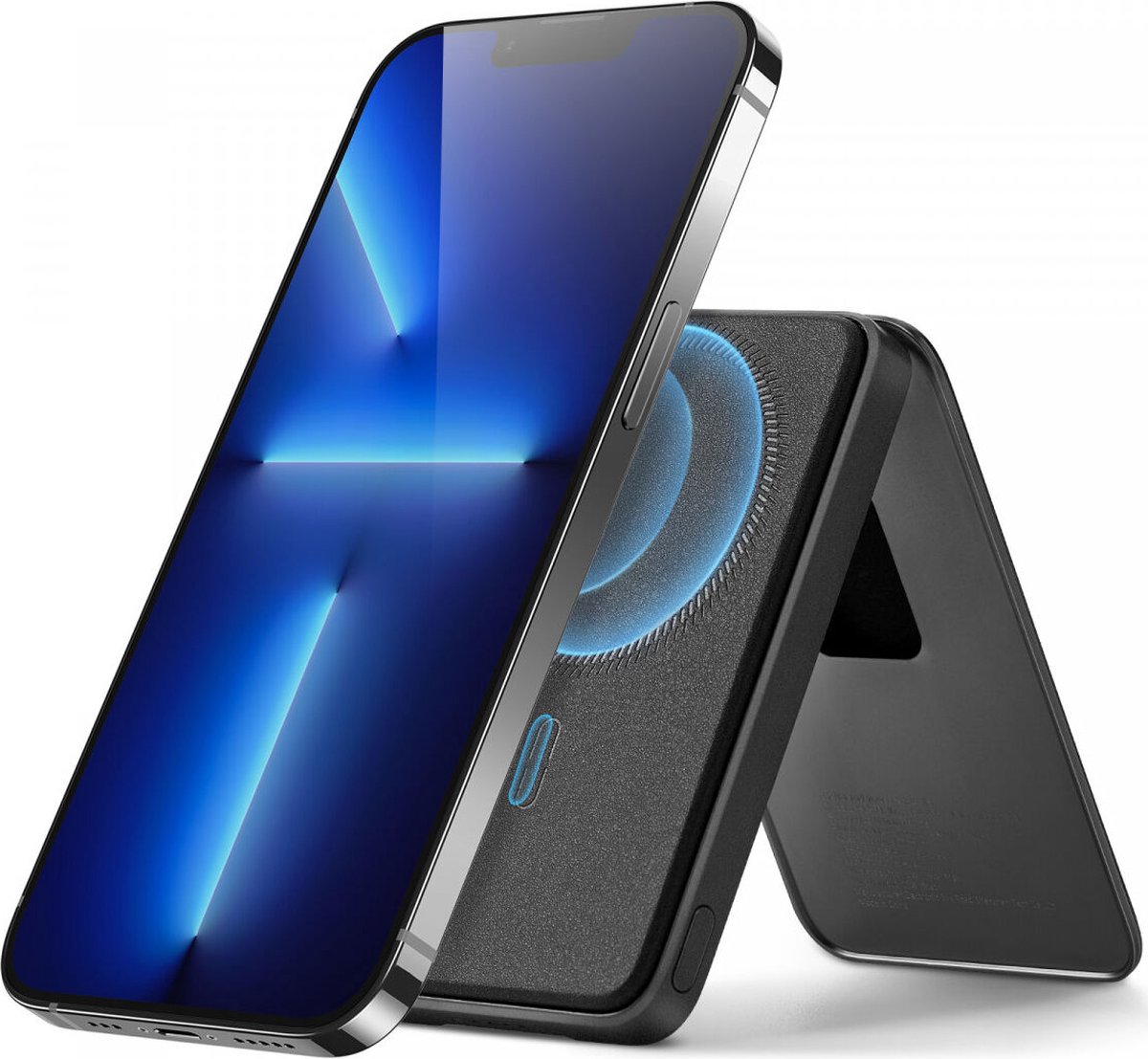 ESR HaloLock 5000 mAh Power Bank + Cüzdan - Siyah 4894240169803