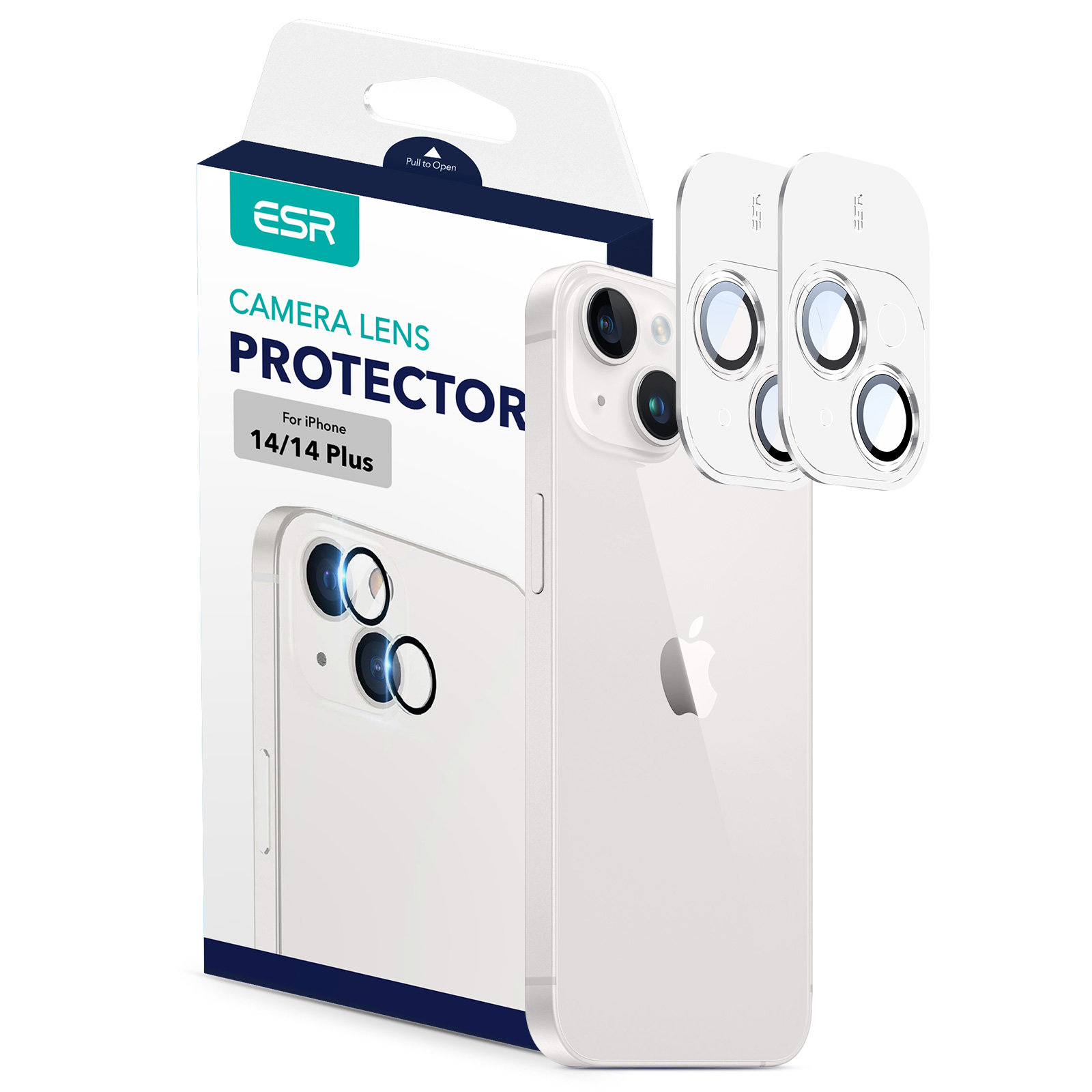 ESR iPhone 14/14 Plus Lens Koruyucu - Şeffaf 4894240173084