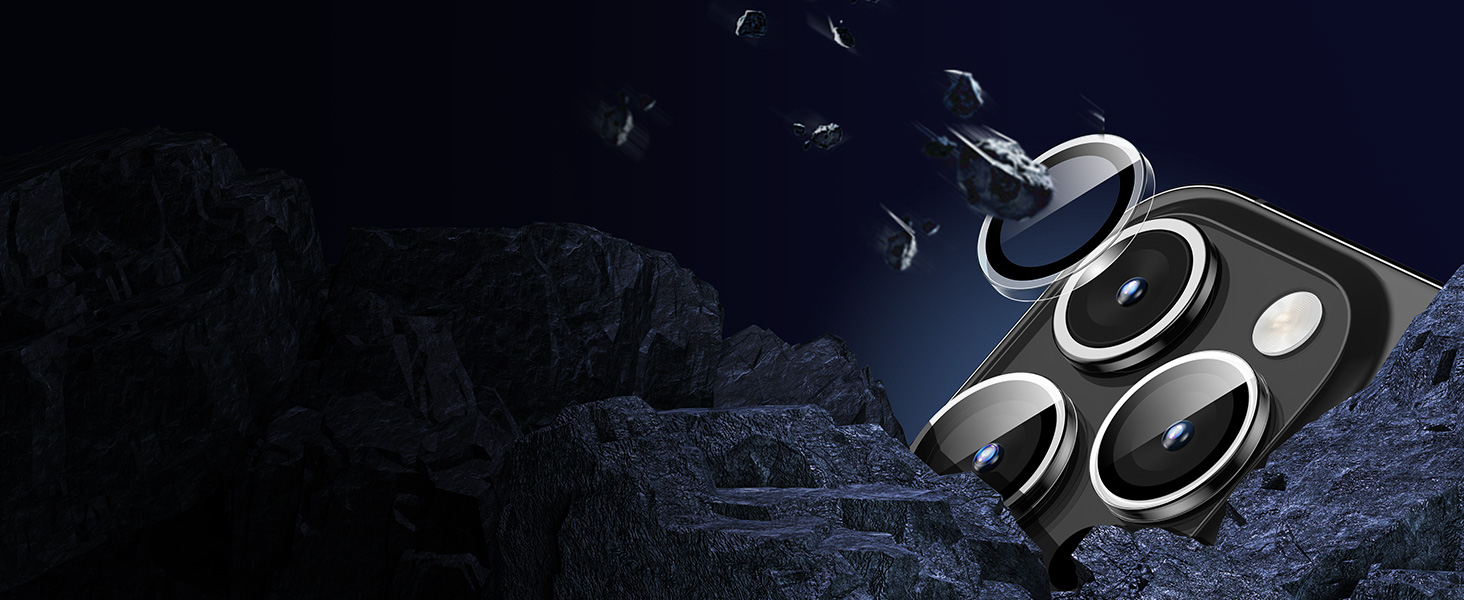 ESR Iphone 15 Pro/15 Pro Max Kamera Lens Koruyucu  4894240187579