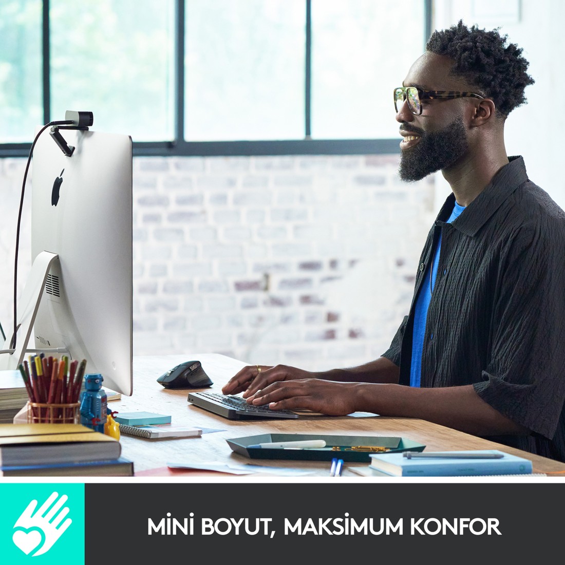 Logitech MX Keys Mini BT Klavye(Q) - Siyah 5099206099081