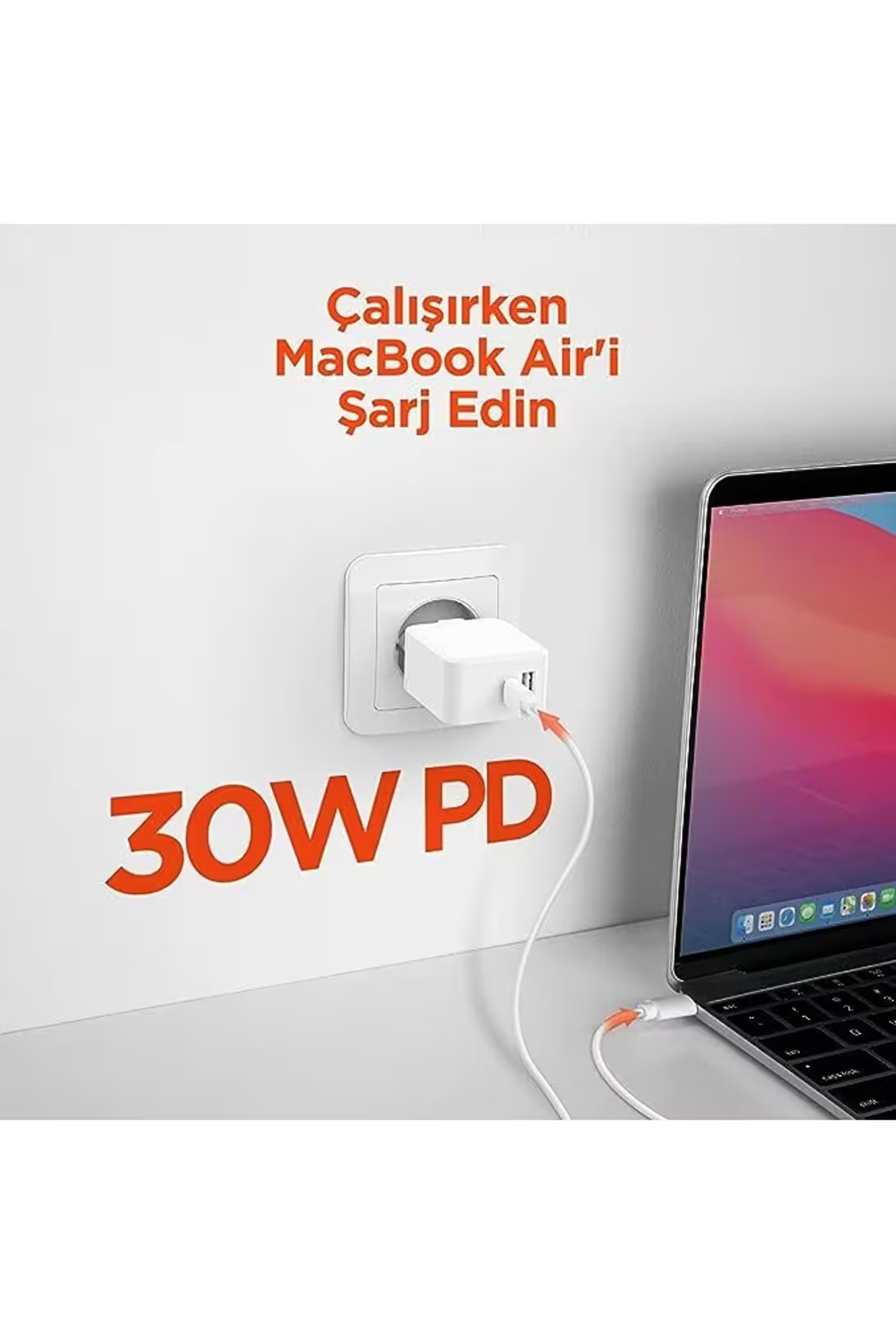 Hypergear 30W Usb-C Duvar Şarj Cihazı 633755154034