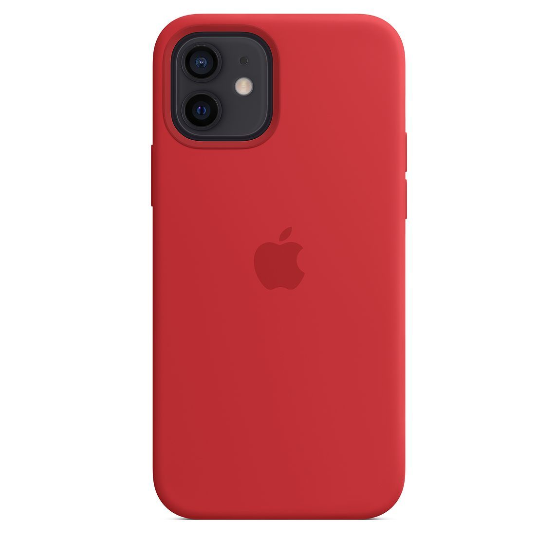 iPhone 12 | 12 Pro için MagSafe özellikli Silikon Kılıf - Kırmızı (PRODUCT)RED MHL63ZM/A