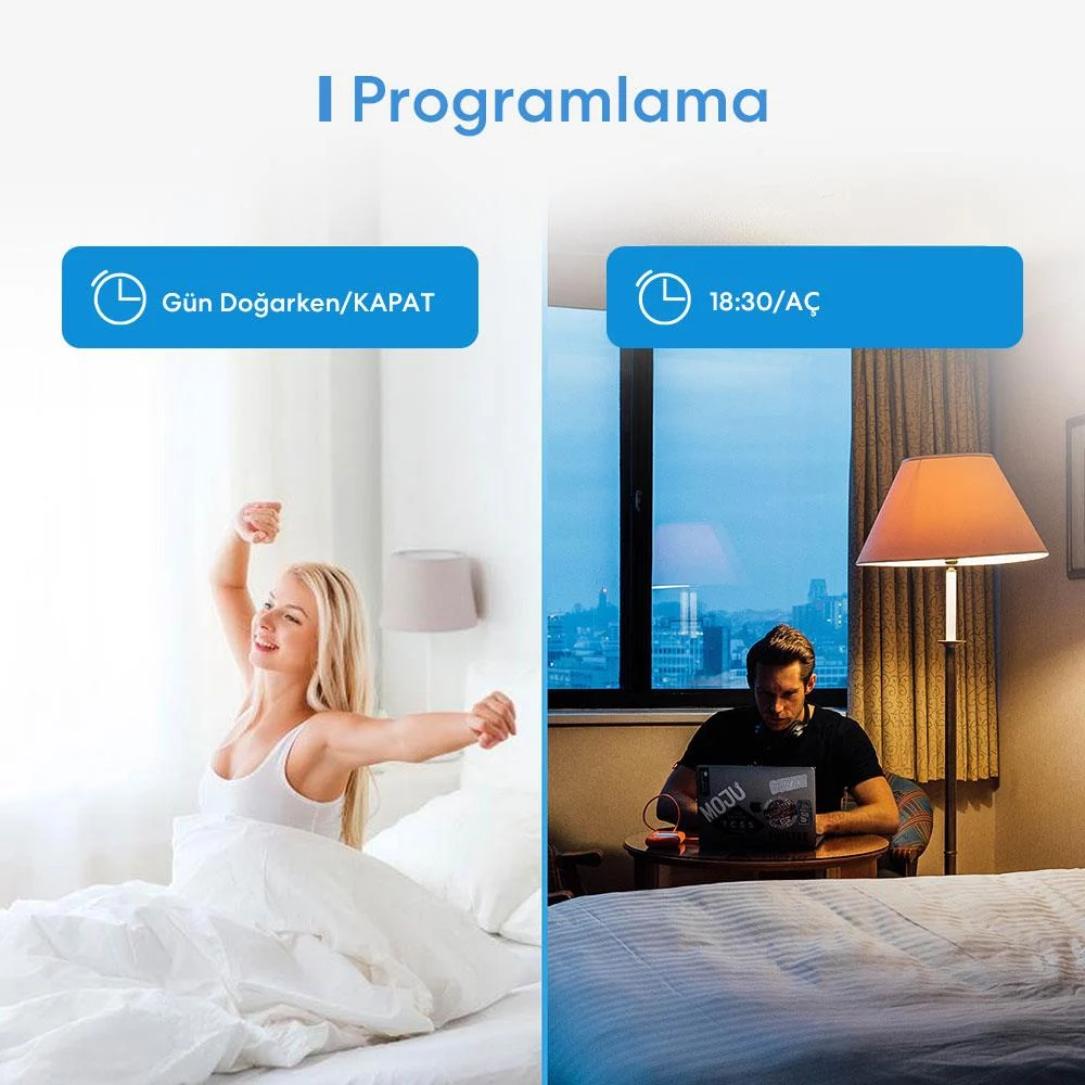 Meross Akıllı Anahtar Dokunmatik Çift Yön 680306682409