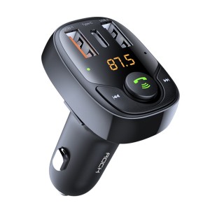 Rock FM Transmitter & Araç Şarjı Siyah 6941402706036