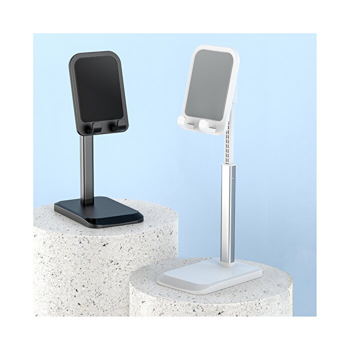 Rock Masaüstü LifTable iPhone Standı - Siyah 6941402717674