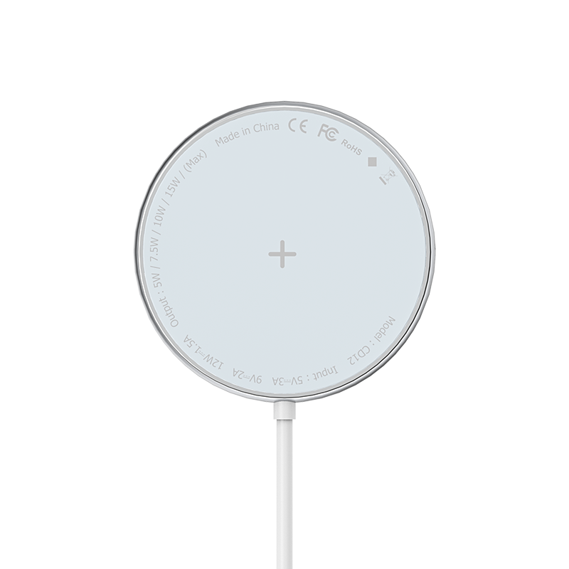 Rock Mini MagSafe Kablosuz Şarj Cihazı - Beyaz 6941402744021