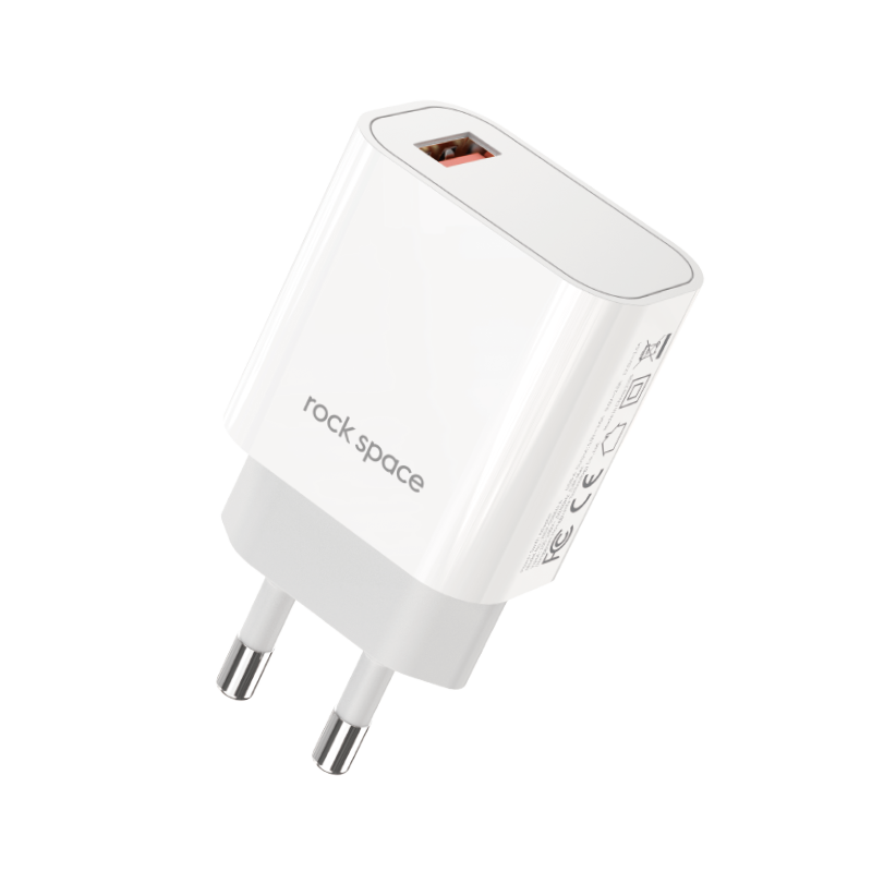 Rock Space Single 18W QC 3.0 Mini Seyahat Şarj 6941402750657