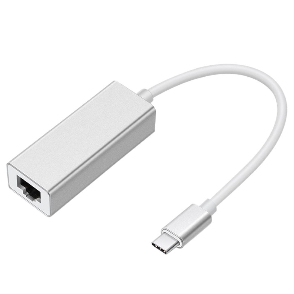 Piili Type-C Ethernet Dönüştürücü Adaptör - Beyaz 6944629125673