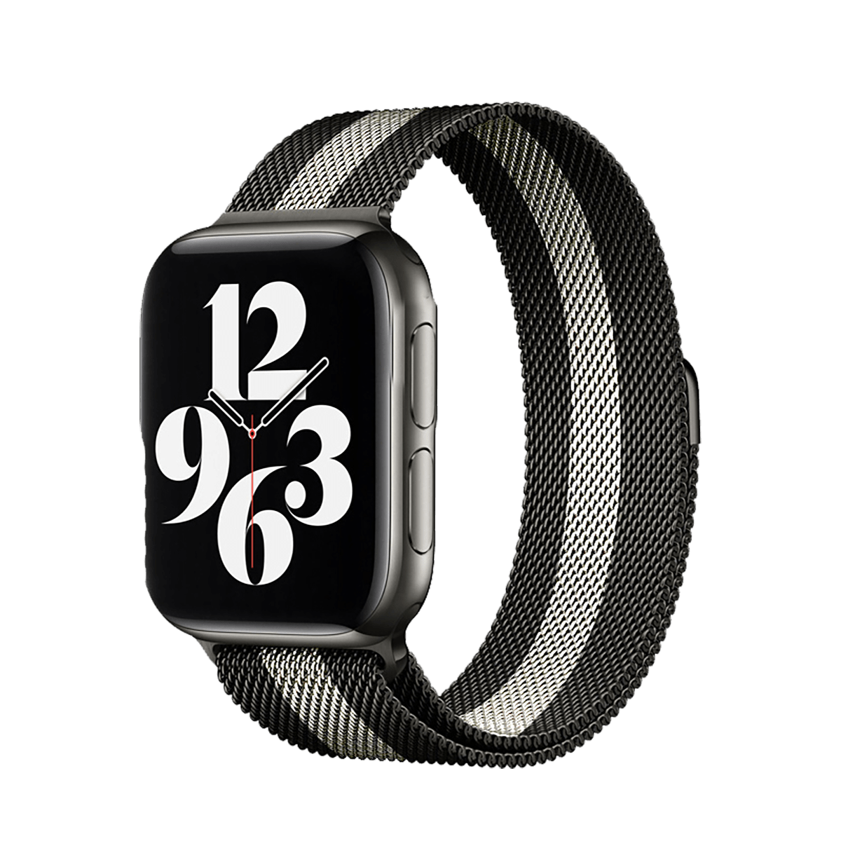 Piili Apple Watch Metal Kayış 38/40/41 - Siyah 6944629136693