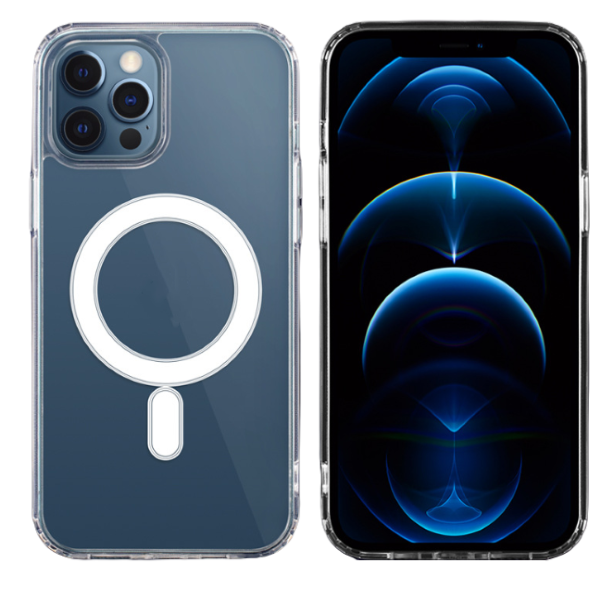 Piili iPhone 14 Magsafe Kılıf - Şeffaf 6944629146777