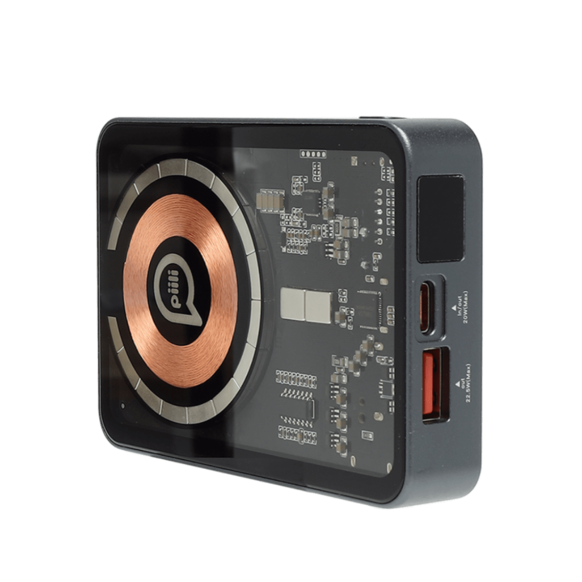 Piili MagSafe Powerbank 10000 Mah-Siyah 6944629151092