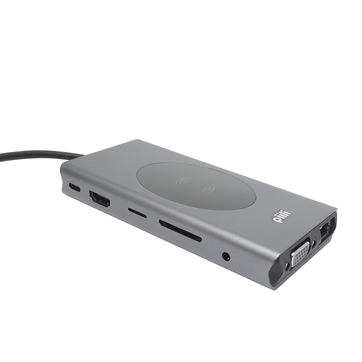 Piili 13 Port Dönüştürücü ve Kablosuz Şarj 6944629151252