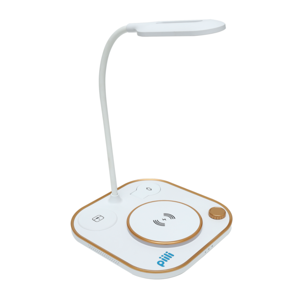 Piili 4 in 1 Led Işıklı Manyetik Şarj Cihazı-Beyaz 6944629151399