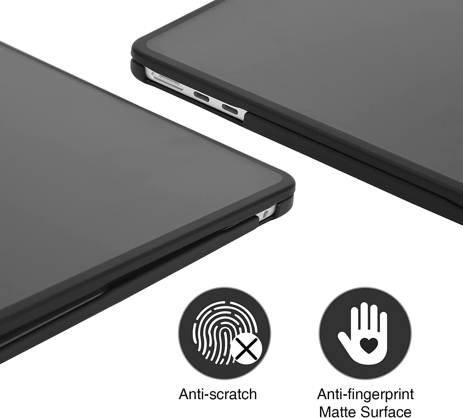 Piili MacBook Air 13 M2 Hardshell Mat Kapak-Titany 6944629153850