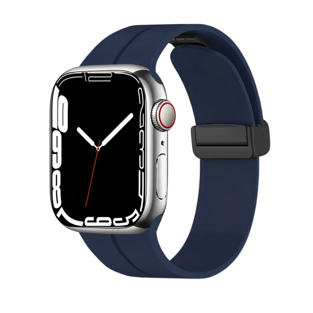 Piili Watch 42-44-45-49 mm Rubber Kayış - Lacivert 6944629154994