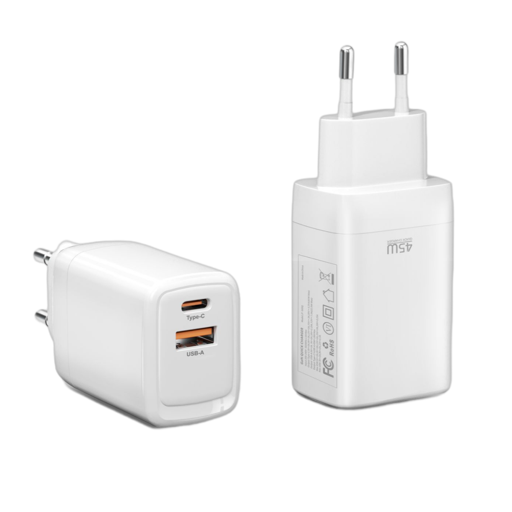 Piili 45w Pd - Q3.0 Usb Adaptör - Beyaz 6944629159111