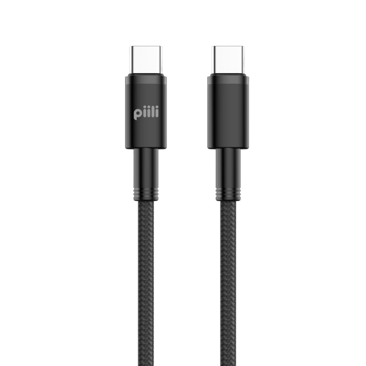 Piili  100 W Type-C to Type-C Cable 1m. - Siyah 6944629159296