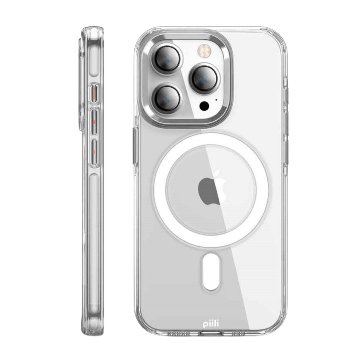 Piili iPhone 15 Pro MagSafe Crystal Kılıf - Şeffaf 6944629161695