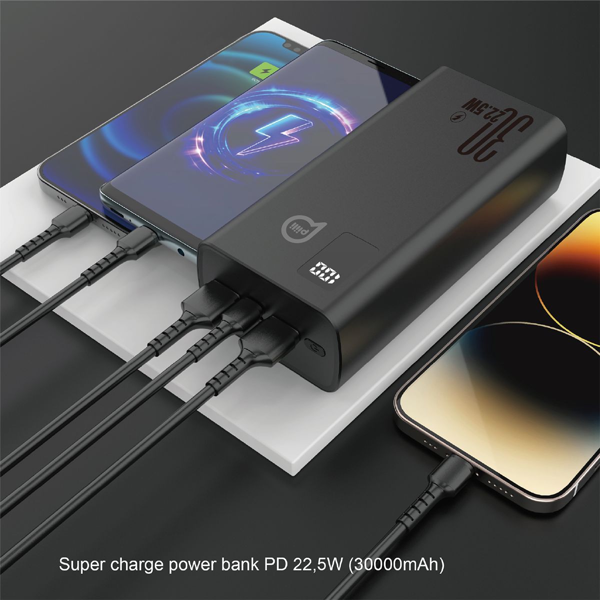 Piili Tornado 22.5 Watt 30.000 MAH Powerbank 6944629161817