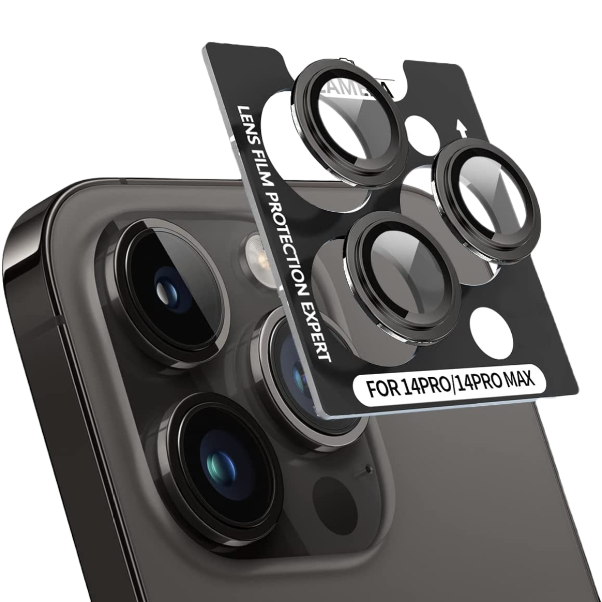 Piili iPhone 15 Pro / Max HD Lens - Siyah 6944629162197