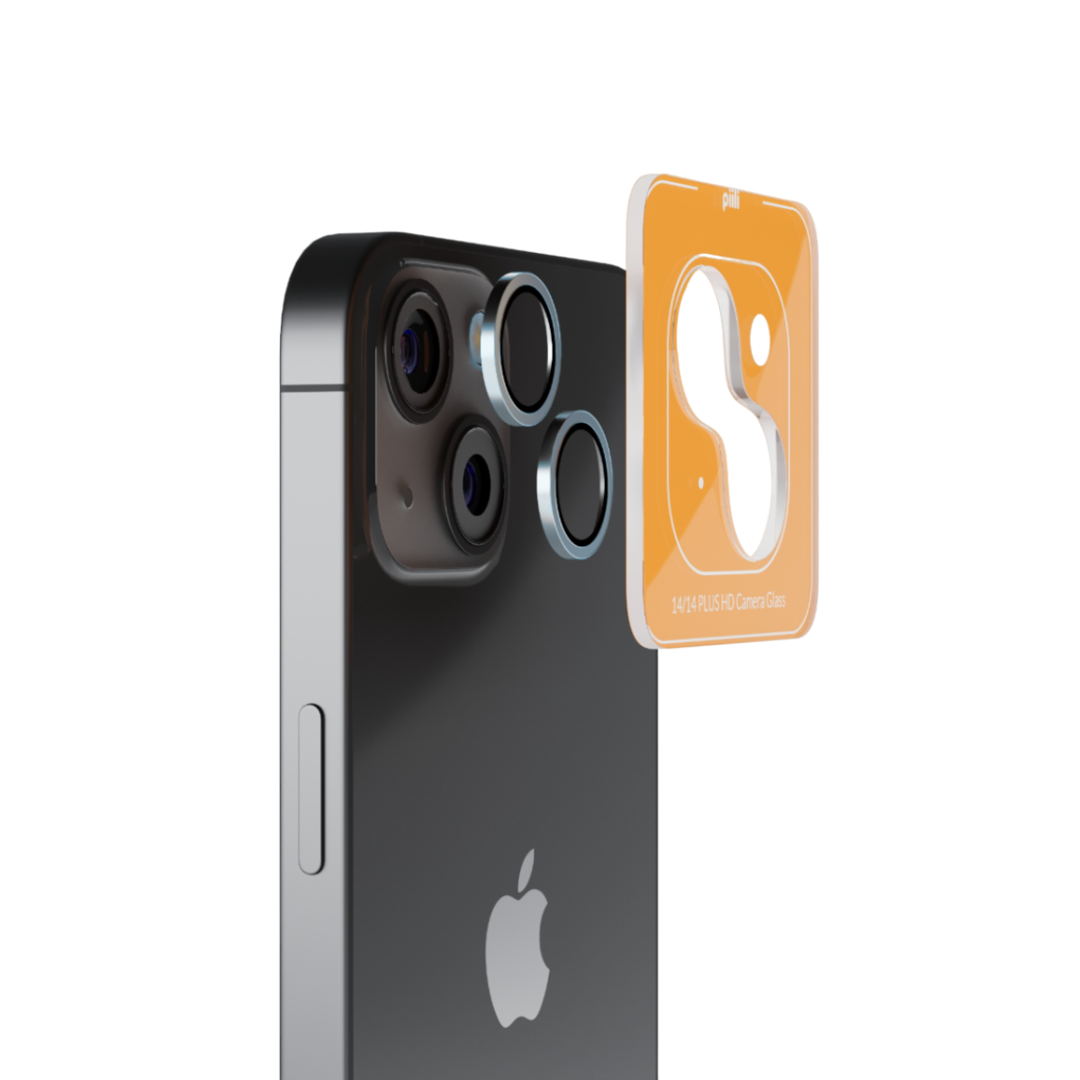 Piili iPhone 15 / Plus HD Lens - Mavi 6944629162296