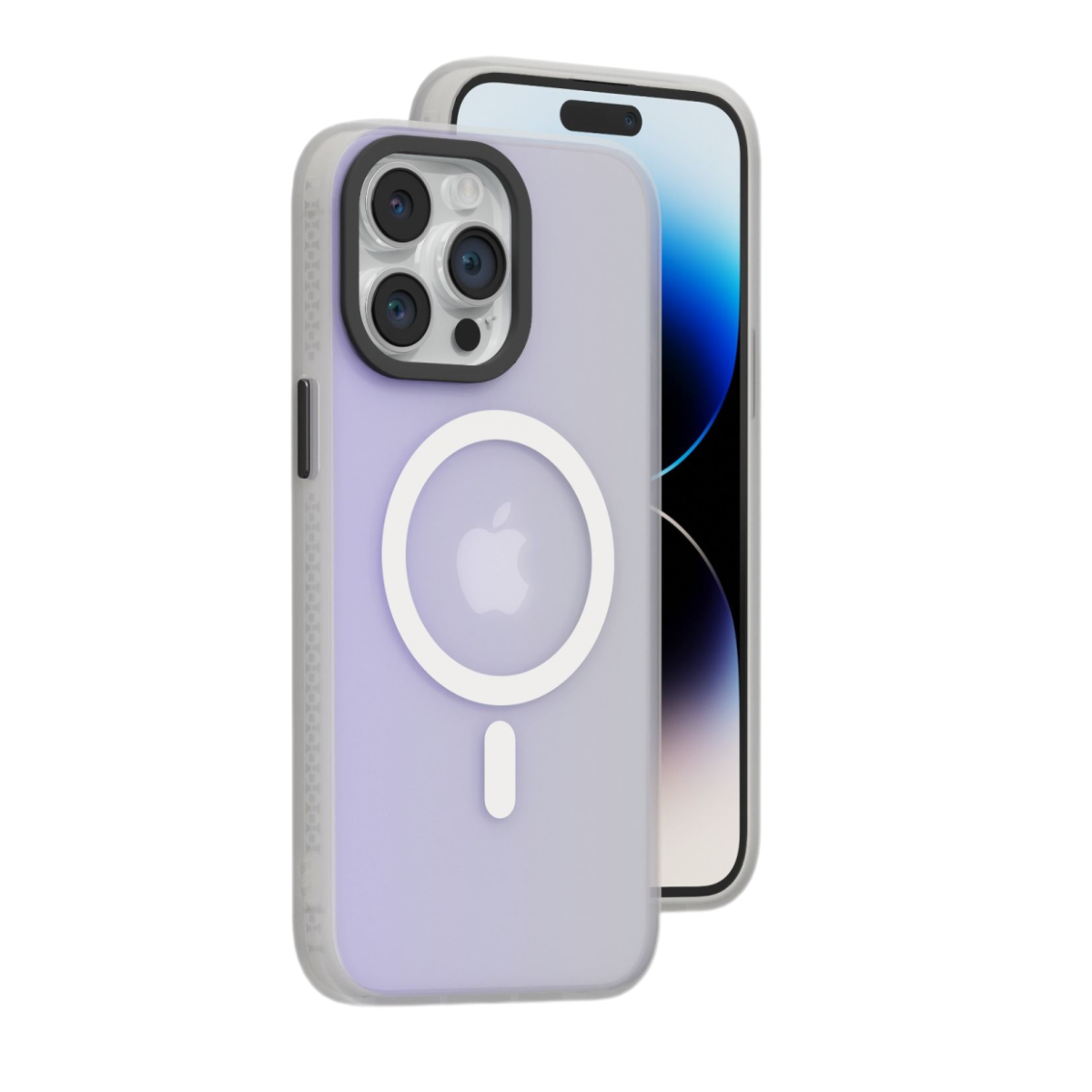 Piili iPhone 15 Pro Neon MagSafe Kılıf - Beyaz 6944629163095