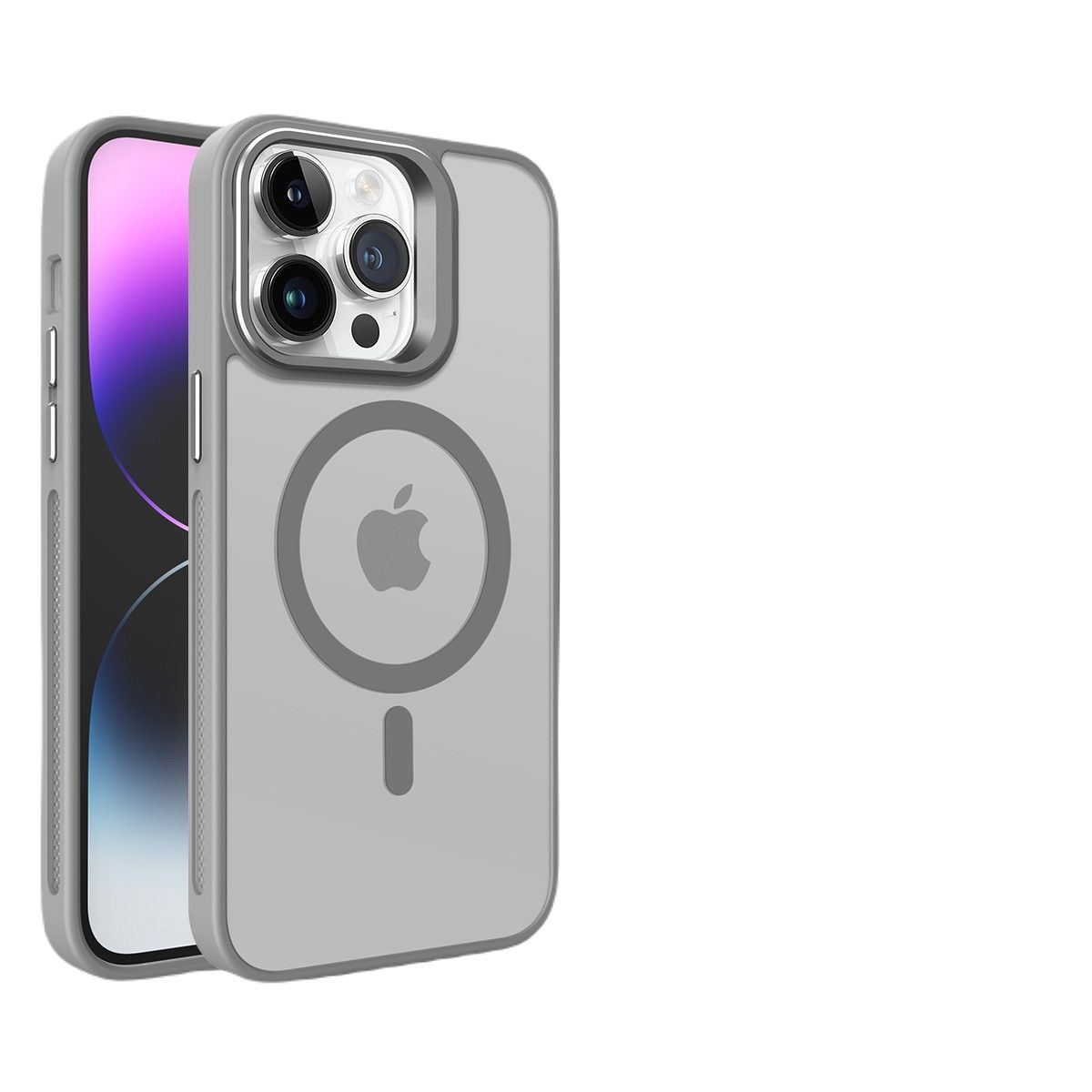 Piili iPhone 15 Metal Bracket  MagSafe - Gri 6944629163736