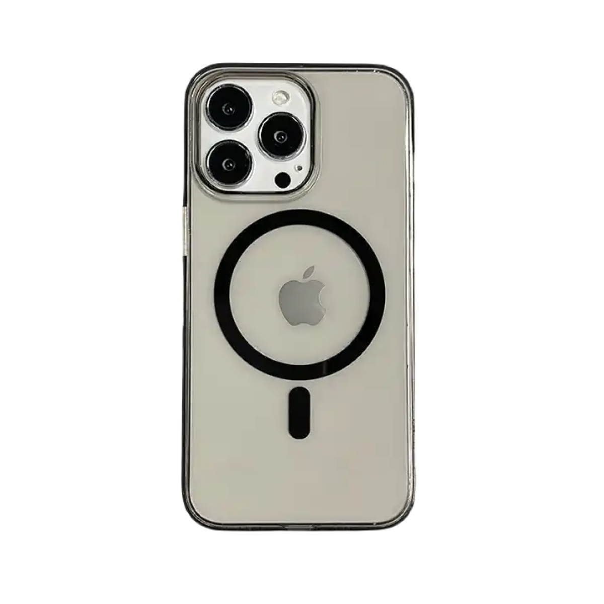 Piili iPhone 15 Pro İnce Magsafe Kılıf - Siyah 6944629164375