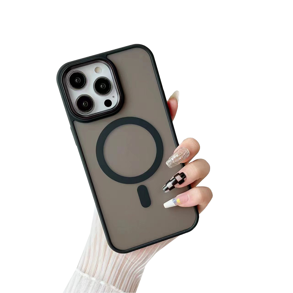 Piili iPhone 15 Pro Max Focus MagSafe Kılıf-Siyah 6944629164795