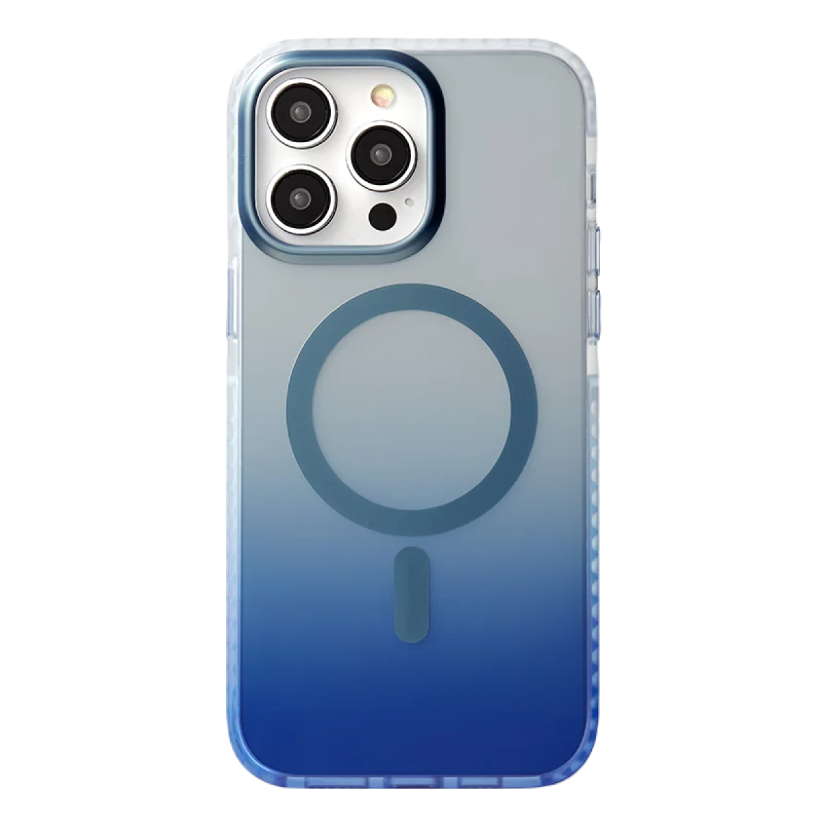 Piili iPhone 15 Pro Gradient MagSafe Kılıf - Mavi 6944629165396