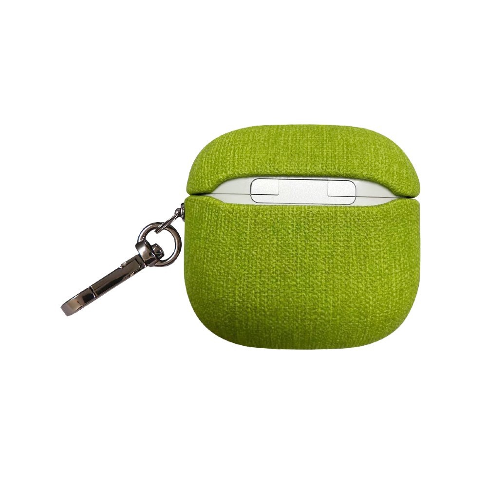 Piili Airpods 4.Nesil Kumaş Case - Yeşil 6944629187473