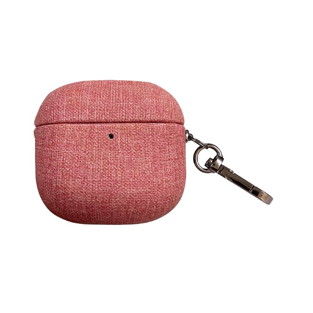 Piili Airpods 4.Nesil Kumaş Case - Pembe 6944629187510