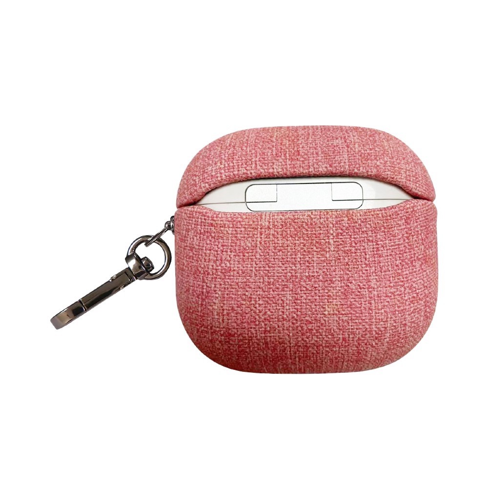 Piili Airpods 4.Nesil Kumaş Case - Pembe 6944629187510