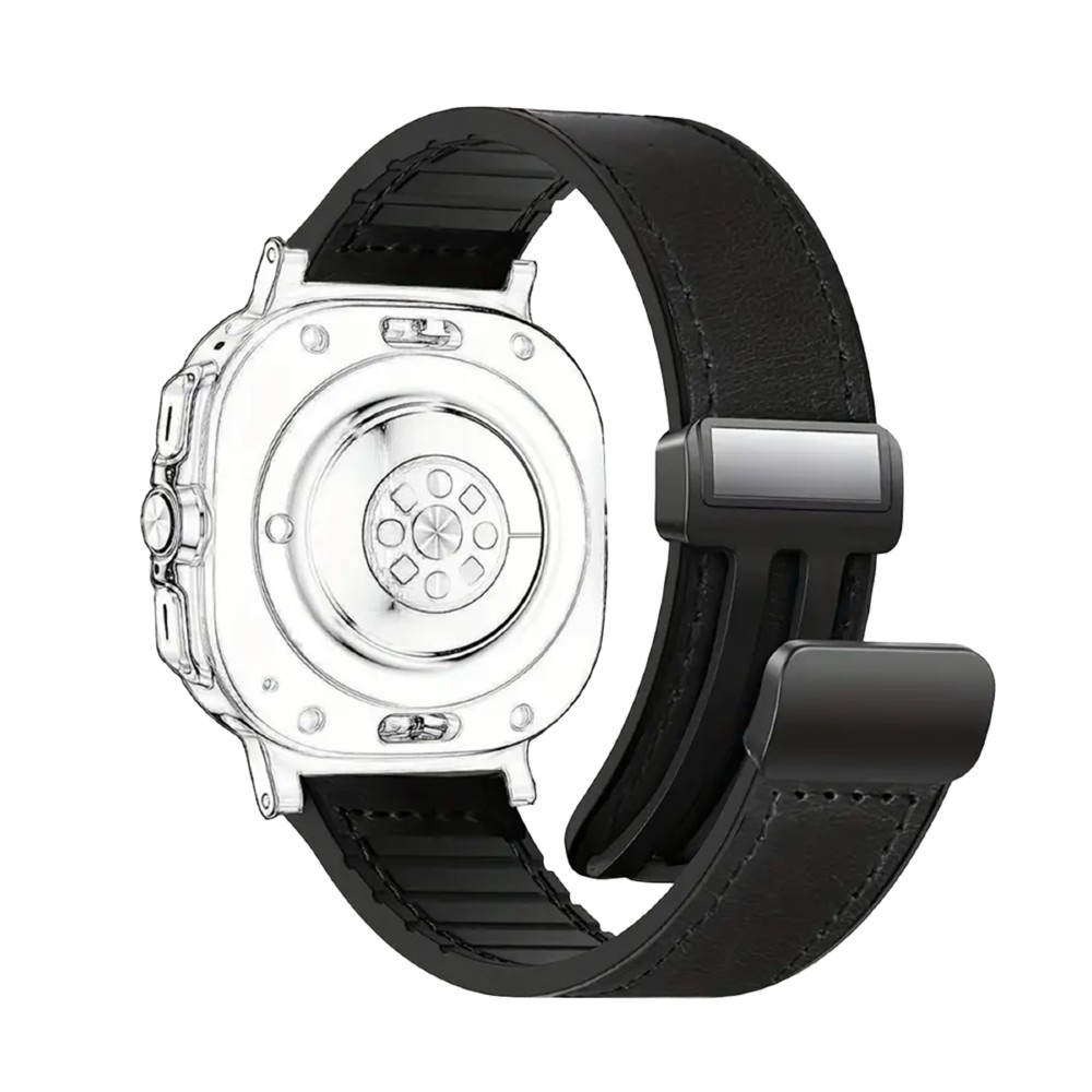 Piili  Watch 42-44-45-46-49 mm Kayış Siyah 6944629187770