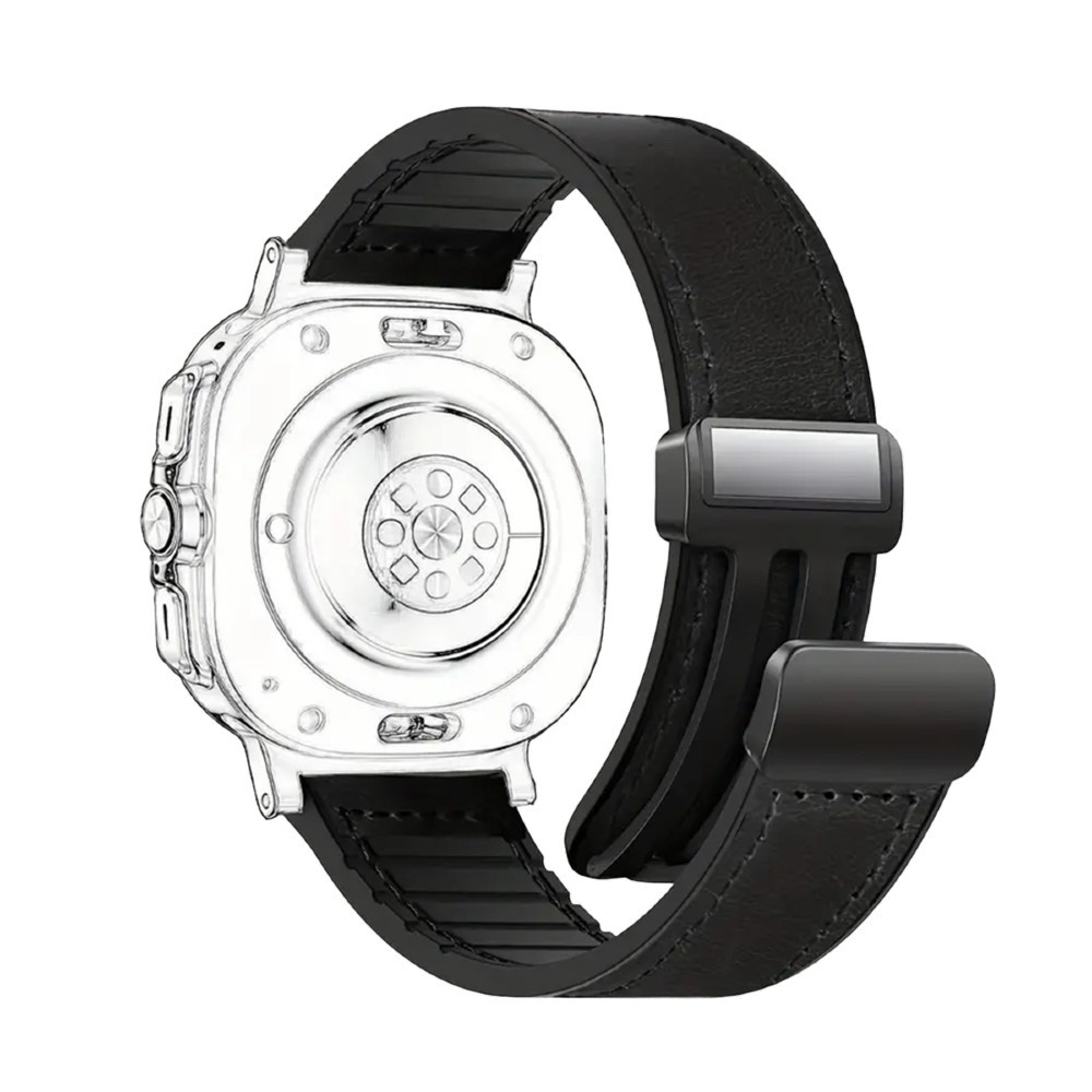 Piili  Watch 42-44-45-46-49 mm Kayış Siyah 6944629187770