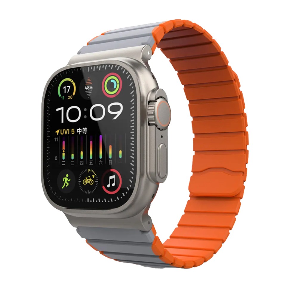 Piili Watch 42-44-45-46-49 mm Sport Kayış - Gri 6944629187831