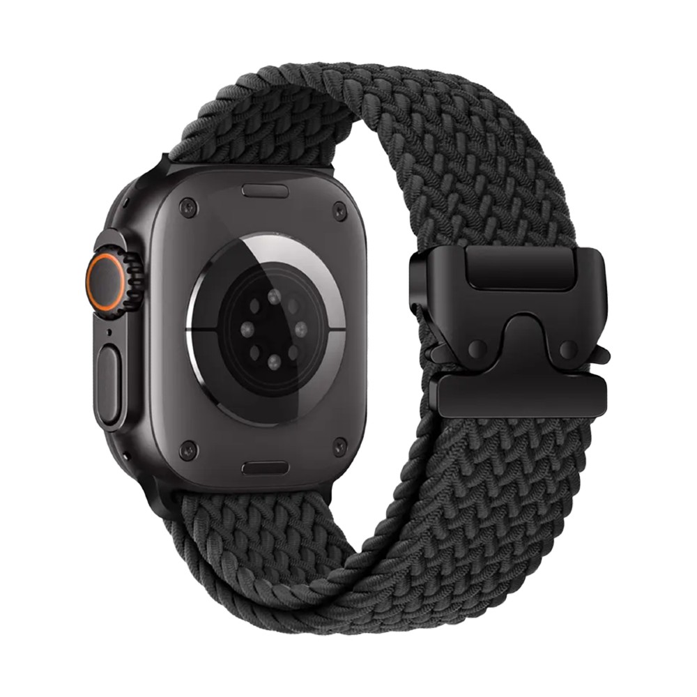 Piili Watch 42-44-45-46-49mm Weave Kayış Siyah 6944629188333