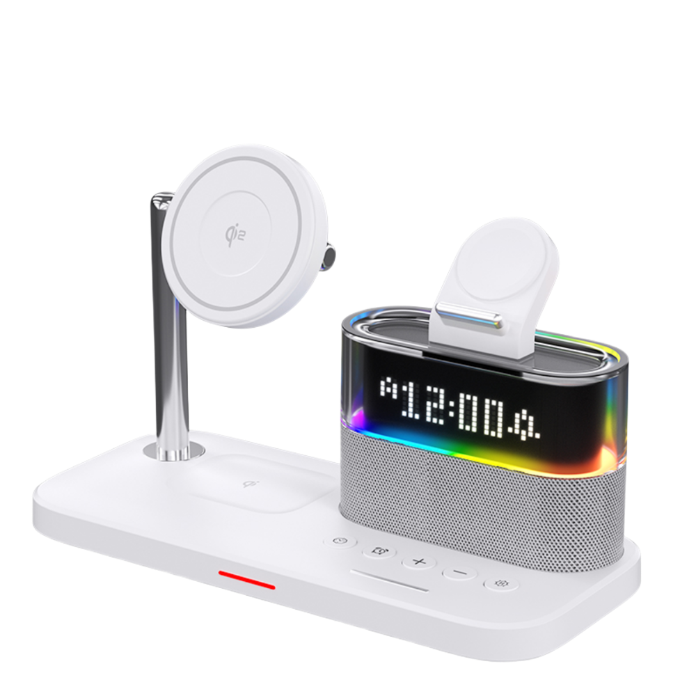 Piili 20W qi2 3 İn 1 Wi-Fi Şarj İstasyonu - Beyaz 6944629189057