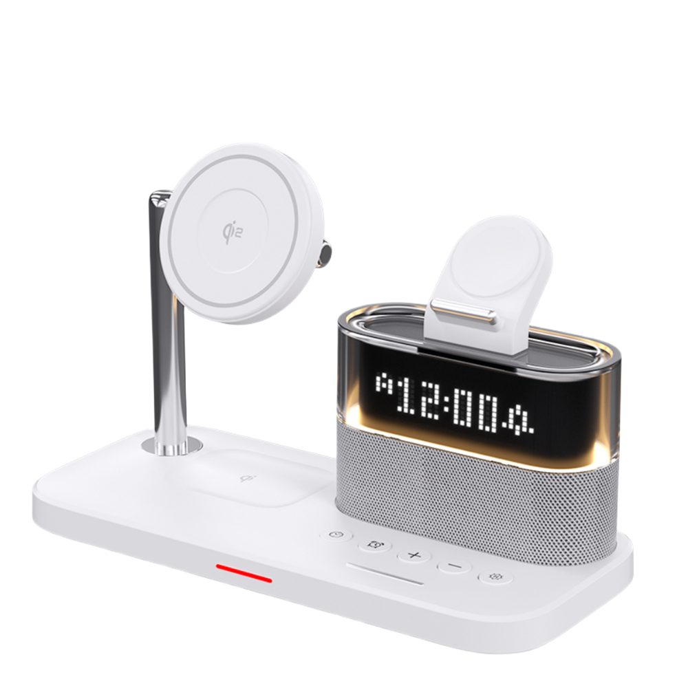 Piili 20W qi2 3 İn 1 Wi-Fi Şarj İstasyonu - Beyaz 6944629189057