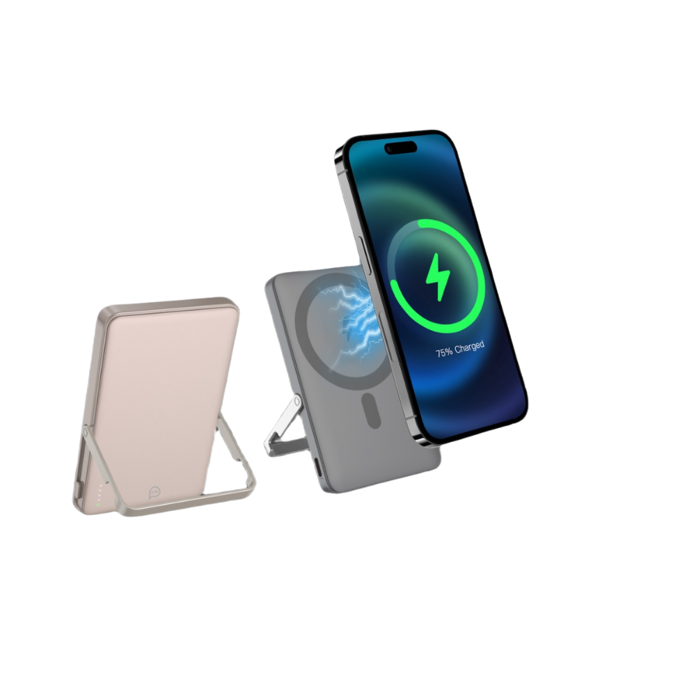 Piili Standlı MagSafe Powerbank 5.000 Mah Grey 6944629189132