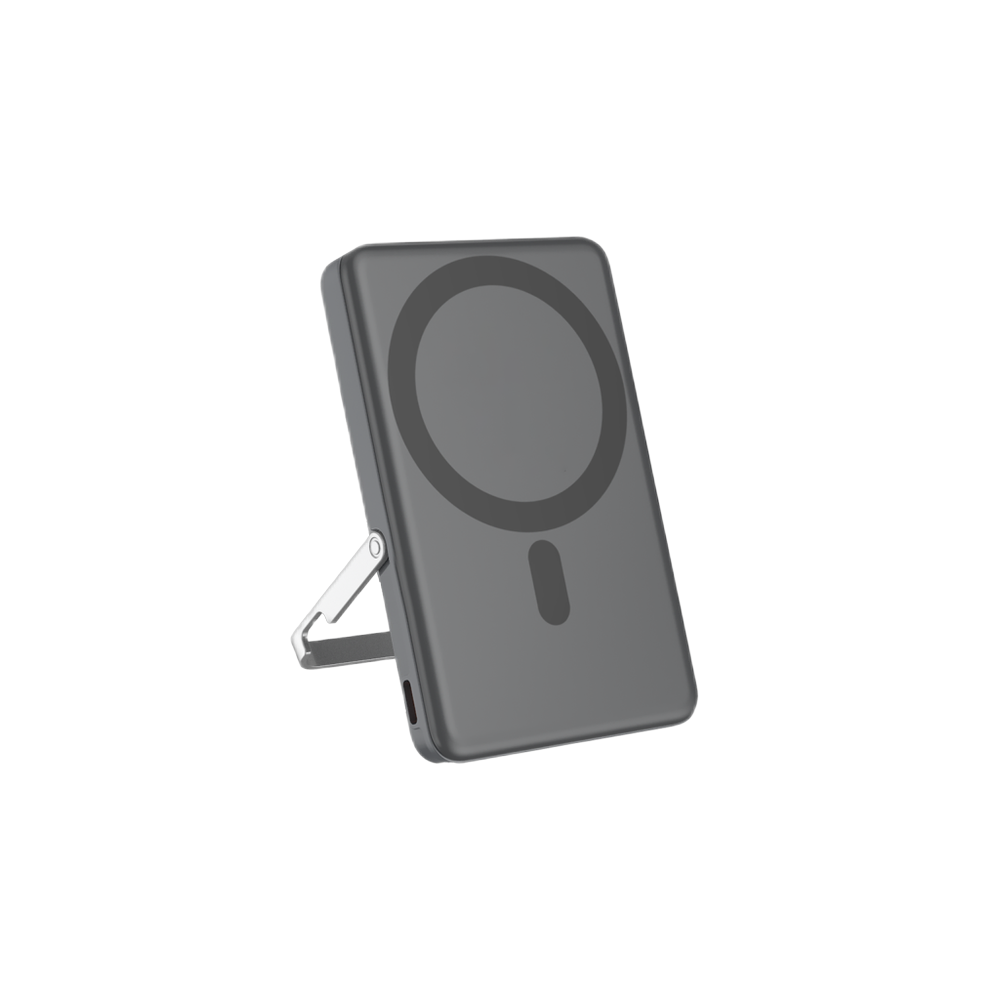 Piili Standlı MagSafe Powerbank 5.000 Mah Gri 6944629189132