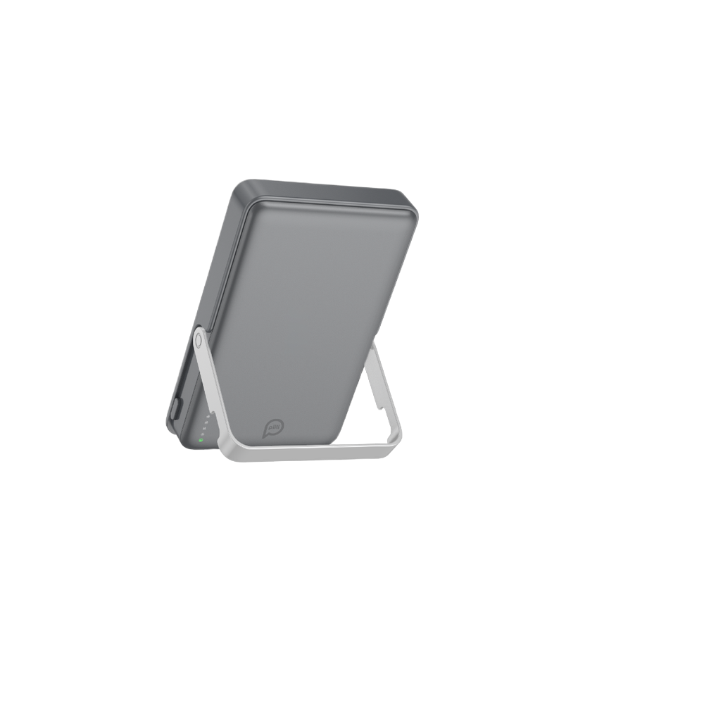 Piili Standlı MagSafe Powerbank 5.000 Mah Gri 6944629189132