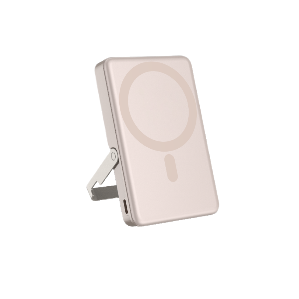 Piili Standlı MagSafe Powerbank 10.000 Mah Gold 6944629189552